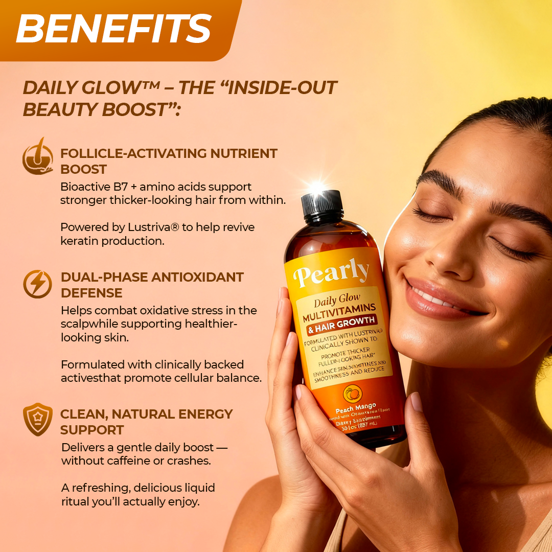 Pearly Daily Glow - 3x Bottle One Time Offer