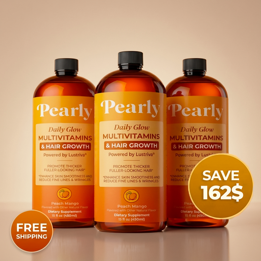 Pearly Daily Glow - 3x Bottle One Time Offer