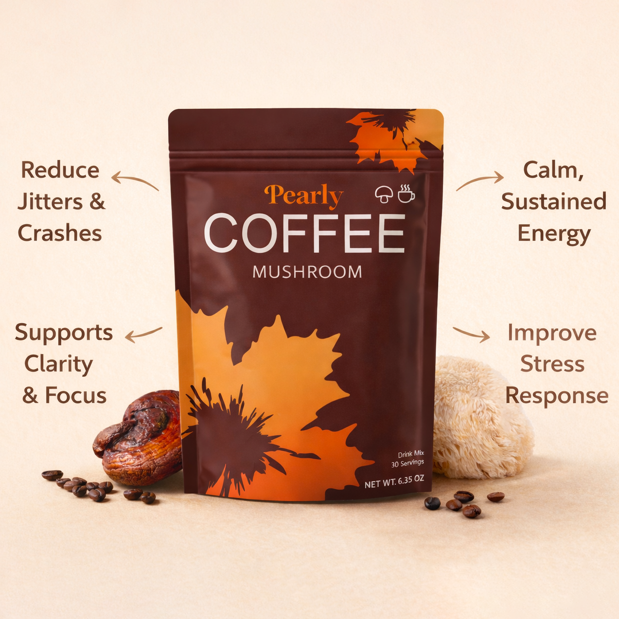 Pearly - Mushroom Coffee